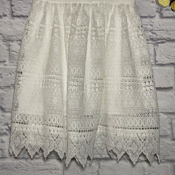 Bb Dakota Elissa Crochet Fit and Flare Dress Size 2 - Picture 4 of 12